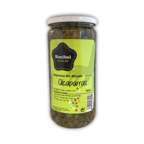 Alcaparras 500 g cristal Rocibel Murcia