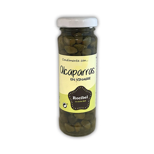 Alcaparras en vinagre 65 g cristal Rocibel Murcia