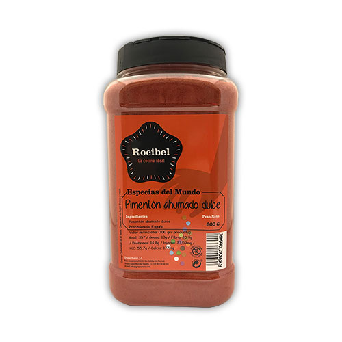 Pimentón ahumado dulce de Murcia Rocibel