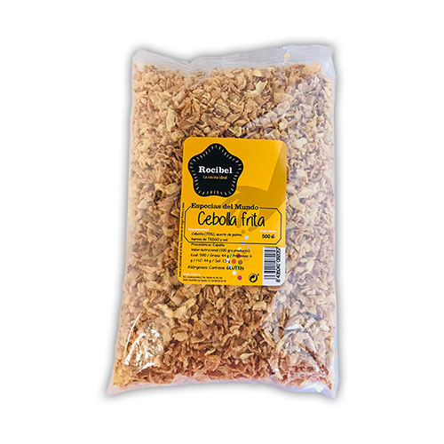 Cebolla frita bolsa 500 g Rocibel Murcia